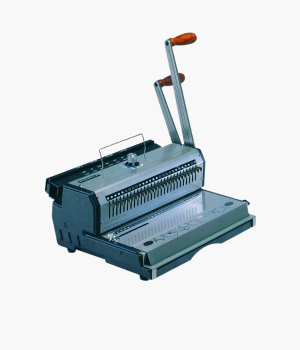 เครื่องเจาะและเข้าเล่มสันขดลวด WARRIOR รุ่น 21150