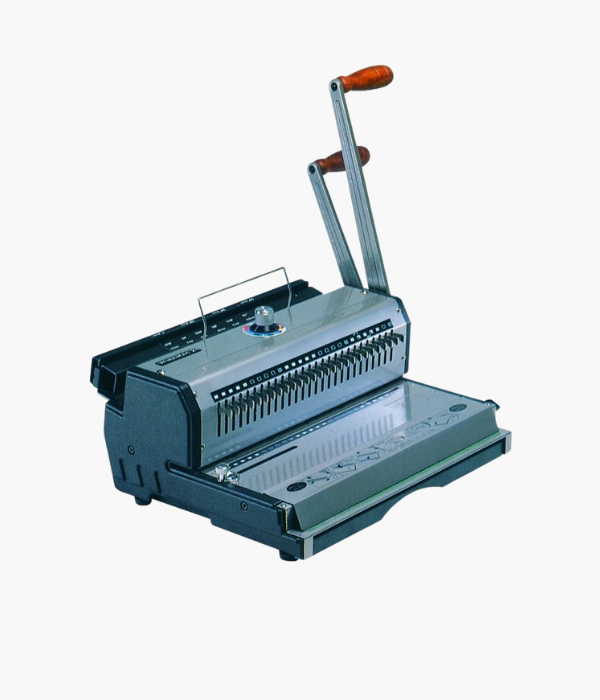 เครื่องเจาะและเข้าเล่มสันขดลวด WARRIOR รุ่น 21150